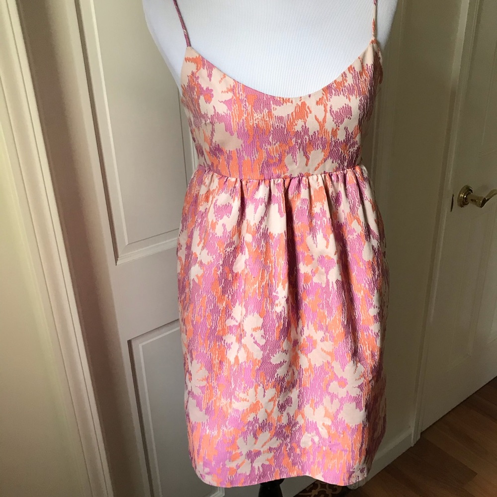 Boutique orange/pink summer dress
